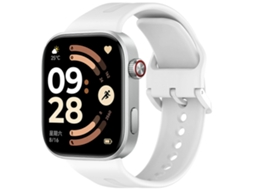 Pulseira De Silicone Com Fivela De Pino E Listras Verticais Em Cor Sólida Para Redmi Watch 6