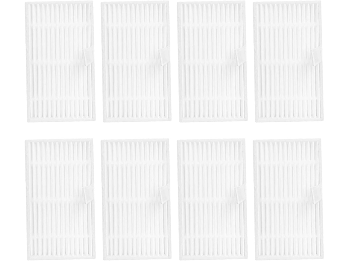Conjunto De 8 Filtros Laváveis Para Aspirador Robô Cleanova