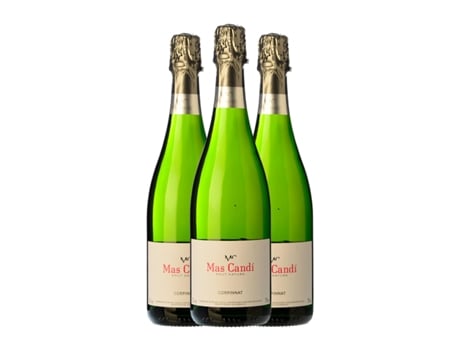 Espumante MAS CANDÍ Brut Nature Cava Reserva (0.75 L - 3 Unidades)
