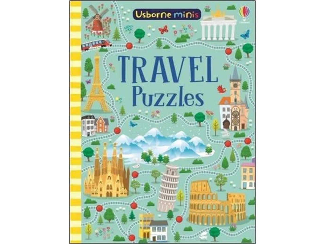Livro Travel Puzzles de Simon Tudhope (Inglês)