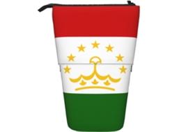 Case Trousse Crayons Télescopique Flag Tajikistan Multifotionnel Trousse Retractable Crayon Papeterie