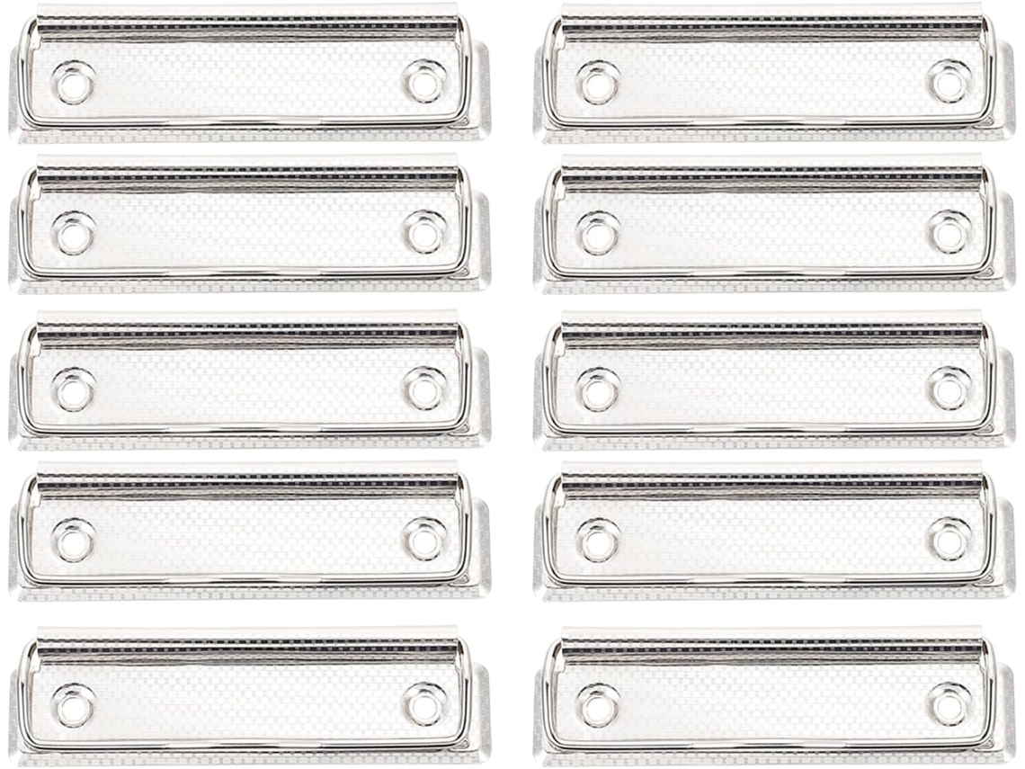 Clipes Metálicos Baluue Quadros Brancos, 15 Unidades, 100x30 Mm, Clipes De Ferro Materiais Escritório E