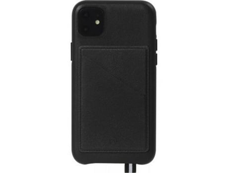 Capa para iPhone 11 ARTEFAKT Magnética com Porta-Cartões Preto .