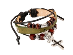Pulseira Estilo Punk Vintage Unissex