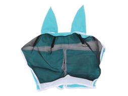 Máscara Para Voador De Cavalo Com Malha Redonda Respirável Uv Proteção Azul L