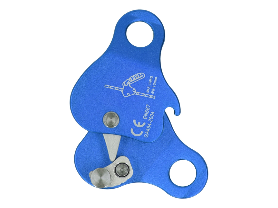 Agarrador de Corda de Escalada Auto bloqueante Azul 8 13mm