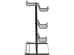 Suporte Popetpop Em Plástico Preto Para Fone De Ouvido E Controle De Jogos, Elegante Para Armazenamento E Exibição