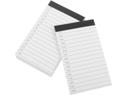 de 6 Tamanho Compactos, para Planejamento Diário, Papel e CHABERLU