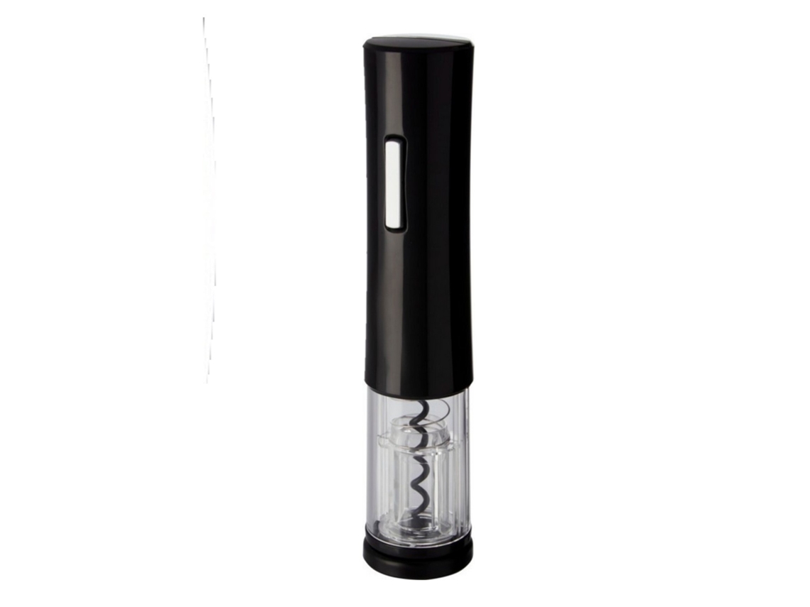 Abridor De Garrafas Elétrico Automático, Preto