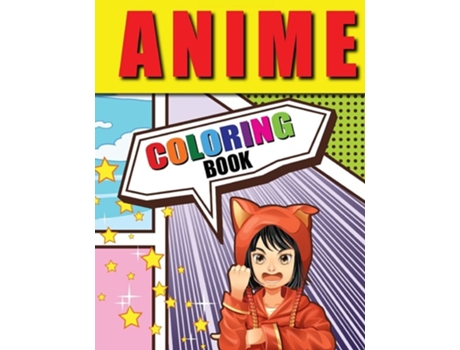 Livro Manga Coloring Book For Teens Manga Coloring Pages For Kids De Amelia Sealey (inglês)