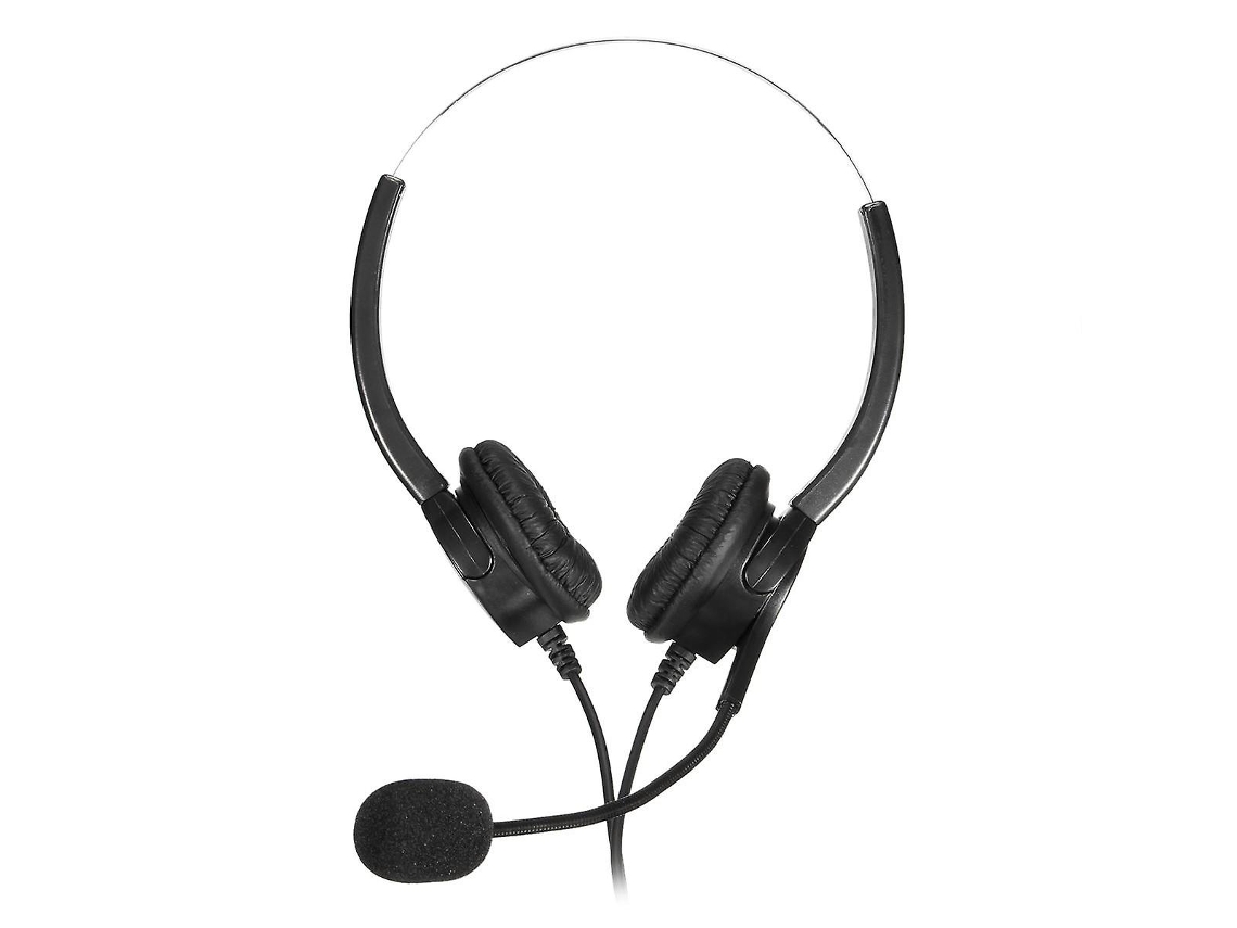 Fone De Ouvido Com Fio Para Call Center Rj11 E Microfone Para Telefone Brilvibera