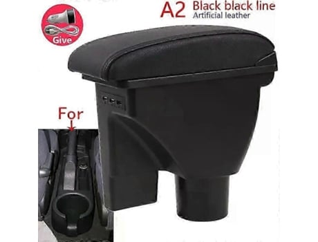 Para Hyundai Getz Armrest Box Car Storage Box Acessórios Car Interior Detalhes Peças Retrofit Pu Leather Fácil Instalação Zsanfs