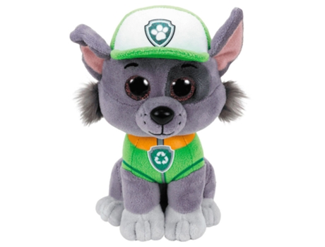 Peluche  Beanie Boos Paw Patrol Rocky 15 cm