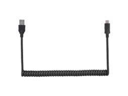 Cabo De Dados (carregamento Rápido, Transmissão De Dados) Cabo De Dados Com Mola Usb3.0 Tipo-c Para Carregamento Rápido