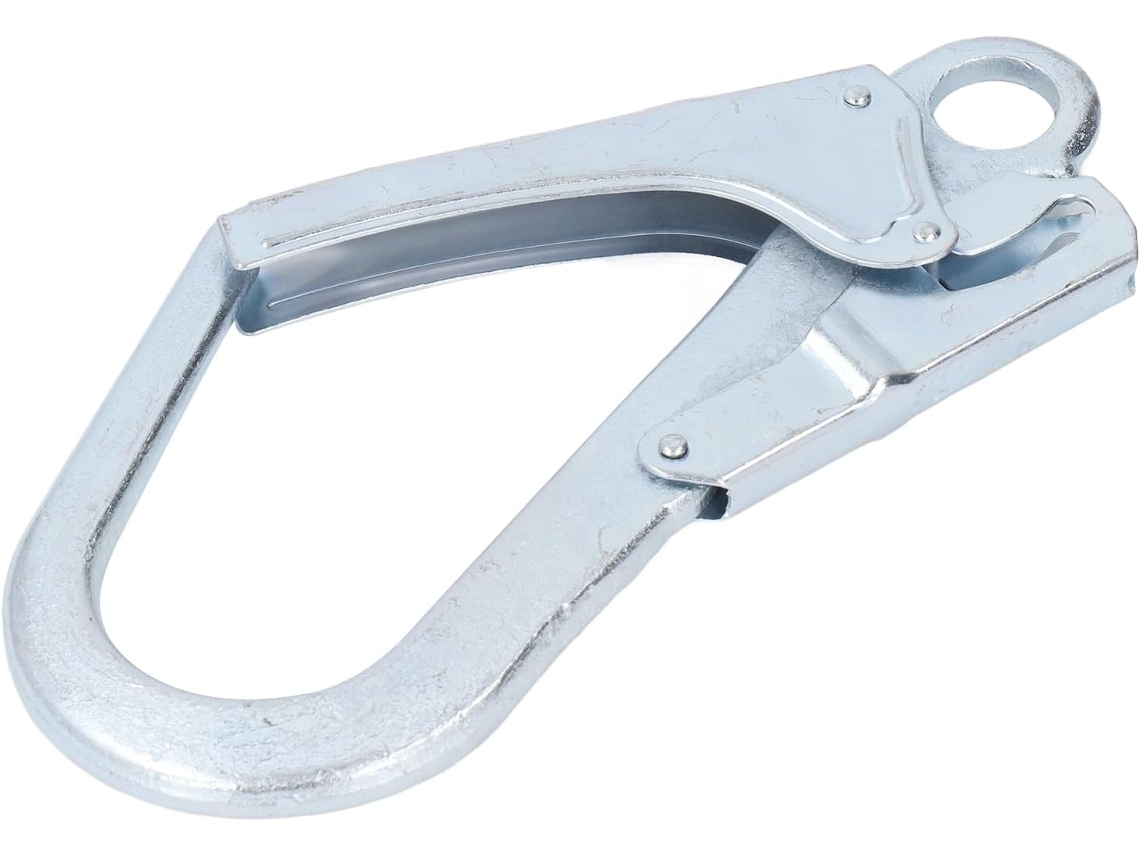 Gancho De Corrente Segurança Reforçado Eujgoov Para Reboques, Fabricado Em Aço Galvanizado, Com Capacidade De Carga 22kn