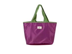 Sacola de Compras Dobrável, Preta, Reutilizável e Lavável, Ideal para Compras e Viagens. GOKOCO
