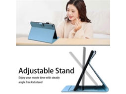 Capa Para Tablet Lenovo Tab M10 (3ª Geração) Com Compartimentos Para Cartões, Feita Em Couro Pu E Com Suporte.