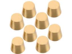 Conjunto De 8 Pés Latão Para Bandejas E Expositores, Pés De Latão Maciço 10mm Para Móveis, Ideais Para Caixas De Joias