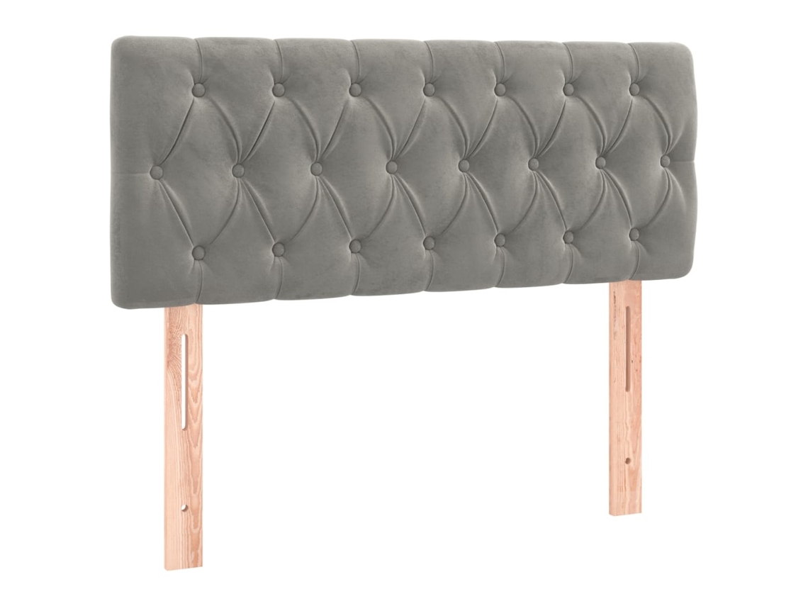 Headboard, Headboards Vidaxl Cinzeto Veludo (100 Cm)