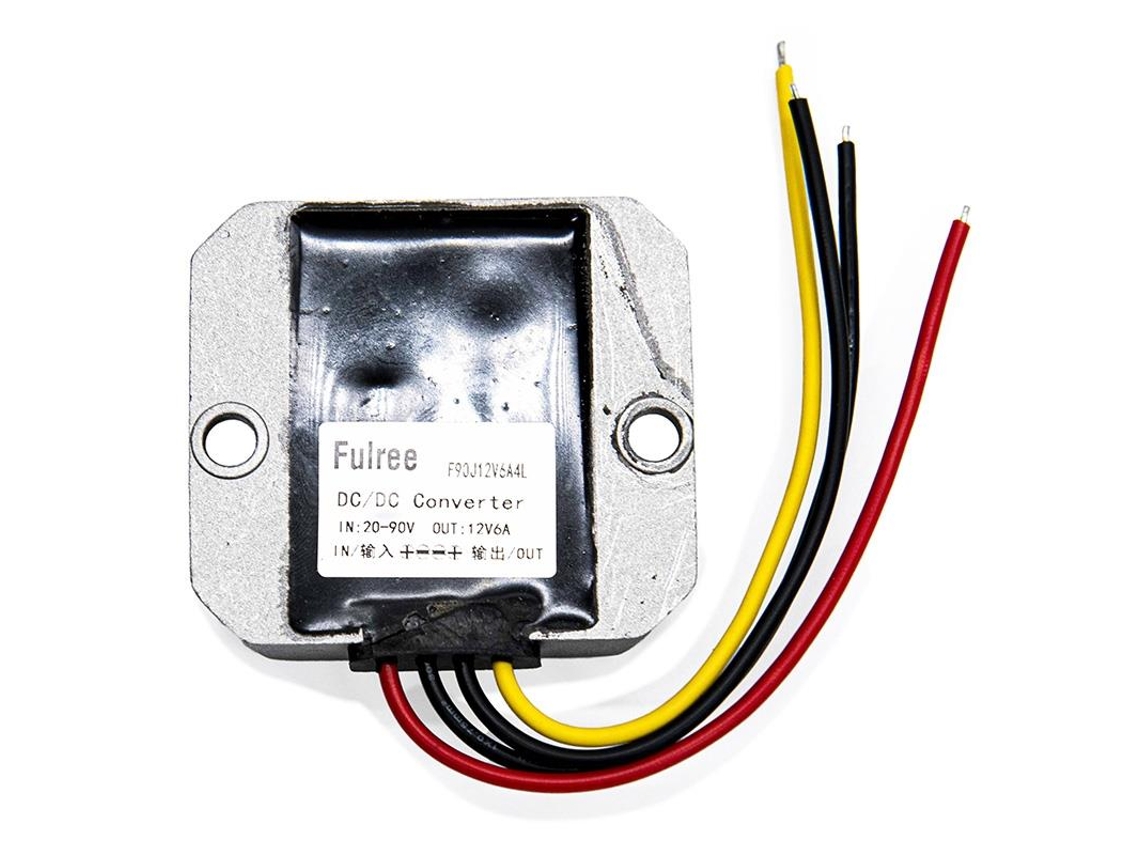 Conversor Dc 20-90v Para 12v 6a [fulree]