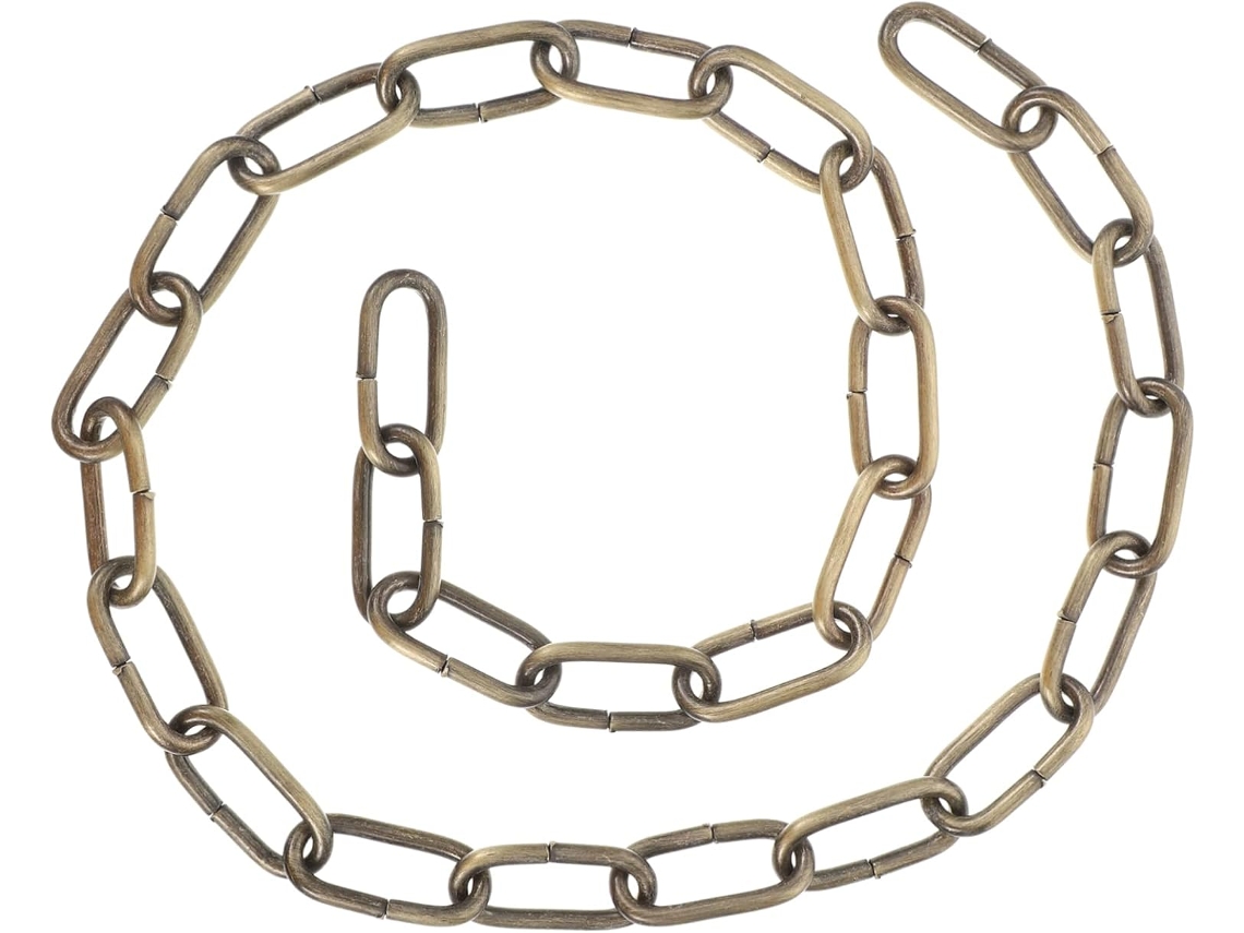 Corrente De Ferro Forjado Para Lustre, 1 M, Acessório Para Pendurar Em Lâmpada De Cristal, Design Artístico, Fixação Robusta.