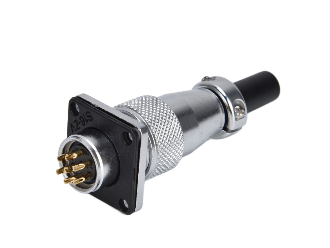 Laxiscreed Conector De Avião 400v Ws16 Com Encaixe E Ficha Impermeável Para Instalações Seguras