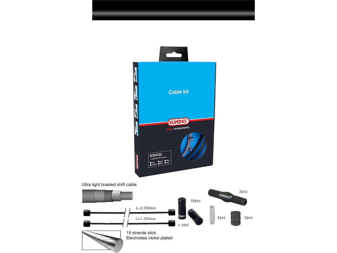 Kit completo de transmissão à prova de água ELVEDES Pro-Line