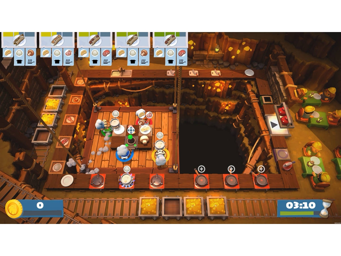 Overcooked 2 - Como passar da fase 5-1 em 2 jogadores 