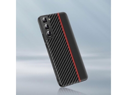 Capa De Celular Ultrafina Com Textura De Fibra De Carbono E Emendas Para Samsung Galaxy S22 5g