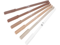 Conjunto De 6 Canetas Gel Pretas Hemobllo Para Estudantes, Leves E