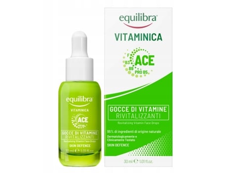 Vitaminica Gotas Revitalizantes Para Pele Sensível, 30 Ml Equilibra