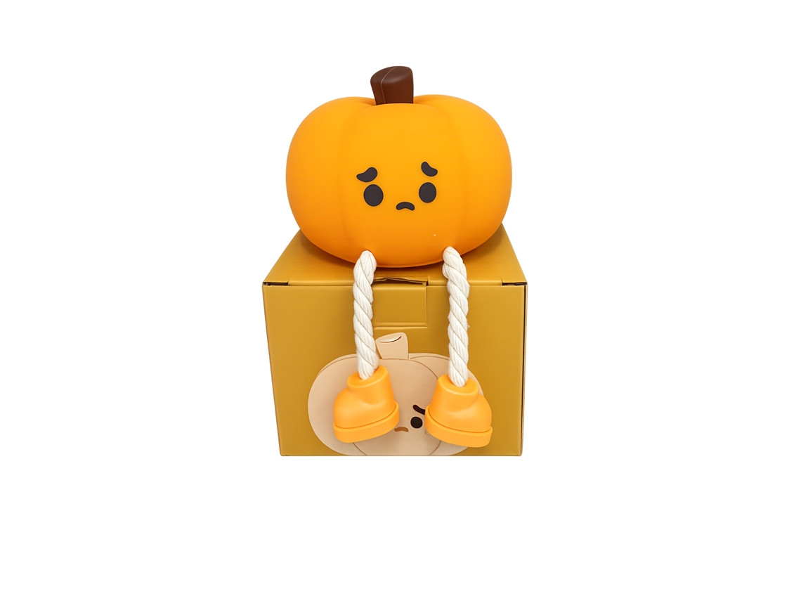 Lâmpada absorvente de Halloween Laxiscreed com luz quente recarregável para decoração de Natal.
