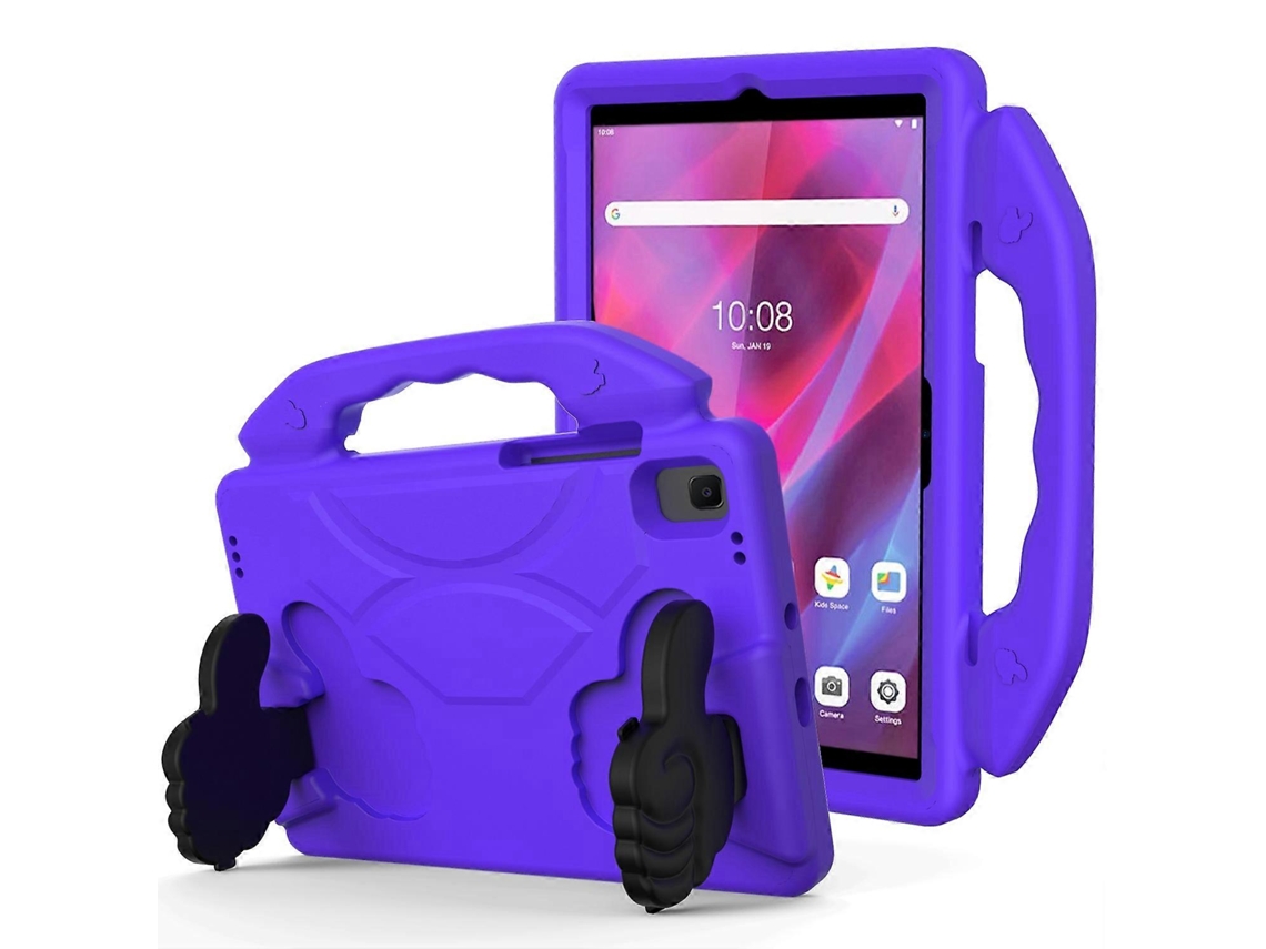 Capa Para Tablet Lenovo K10 Tb-x6c6f De 10,3 Polegadas Com Suporte Para Polegar E Proteção Contra Impactos Em Eva.