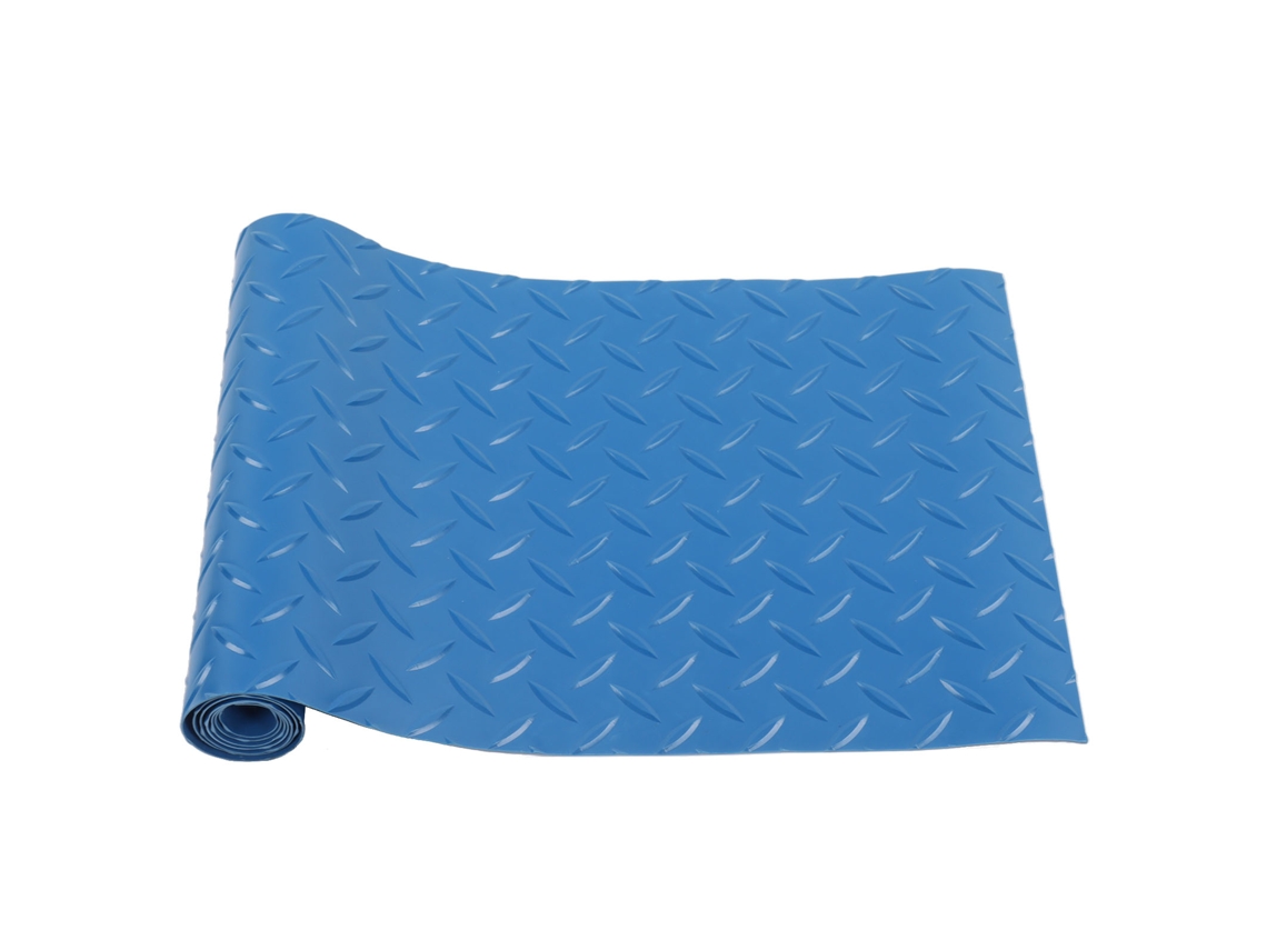 Tapete Antiaderente Para Escada De Piscina Azul Com Padrão De Peixe