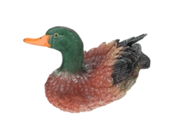 Estátua De Pato Simulação Moldura Animal Decoração Jardim