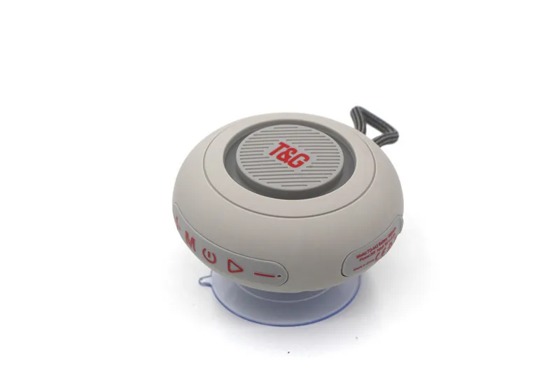 Caixa de Som Bluetooth para Banheiro, Subwoofer Sem Fio, Mini Caixa de Som Bluetooth para Ambientes Externos MDUG (tg442 Cinza)