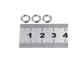 Conector Anel Split Aço Inox Pesca 50un 9