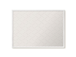 Magnetic Board Marble Elegance For The Living Room Espelharte (70x50 Cm)