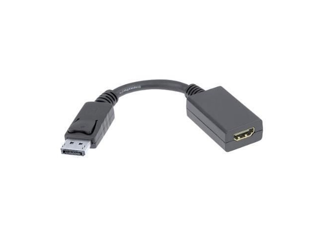 Adaptador Displayport Para Hdmi Fêmea 15 Cm Kportad03