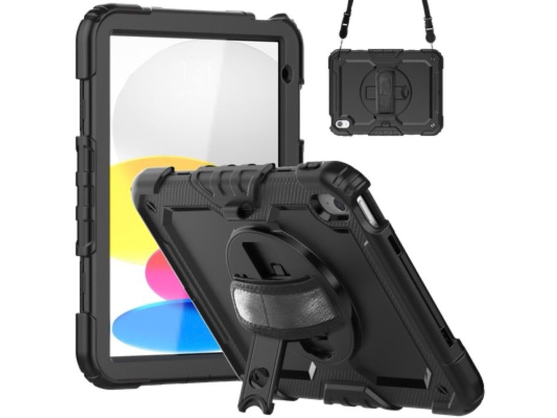 Capa De Proteção "shockproof" Para Ipad Pro 11 2024 (5ª Geração), Preto