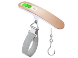 Balança Para Bagagem, Balança Portátil De Viagem De 50 Kg Com Ganchodouradoczhhmart