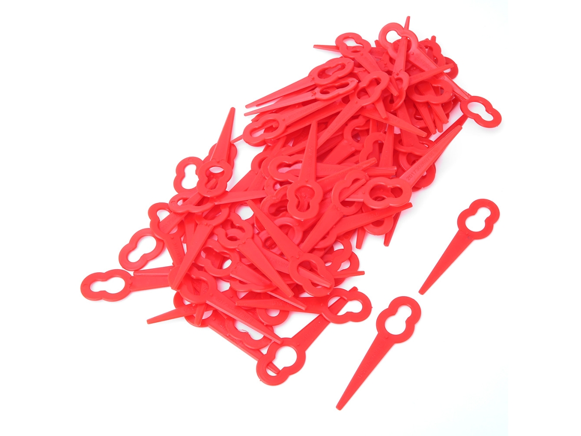 Laxiscreed Lâminas De Plástico Para Cortador De Relva Fácil De Trocar E Resistente