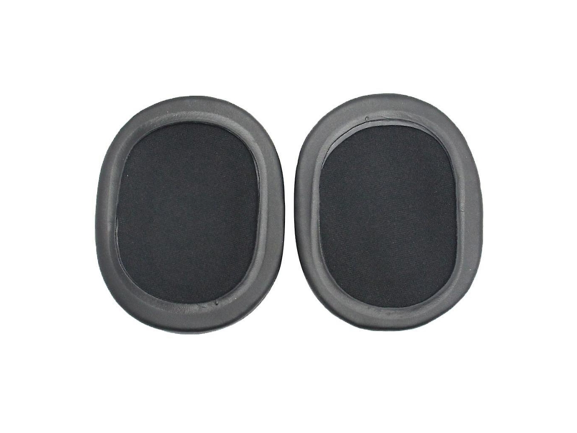 Almofadas Lurelia para Fones de Ouvido Audio-technica ATH-SR5-SR5BT, Pretas, com Couro Sintético e Espuma Viscoelástica, 1 Par