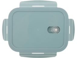 Tampa Hermética Zerodeko Para Recipiente De Alimentos Bento 1000ml, Em Plástico, À Prova De Vazamentos E Elegante Para