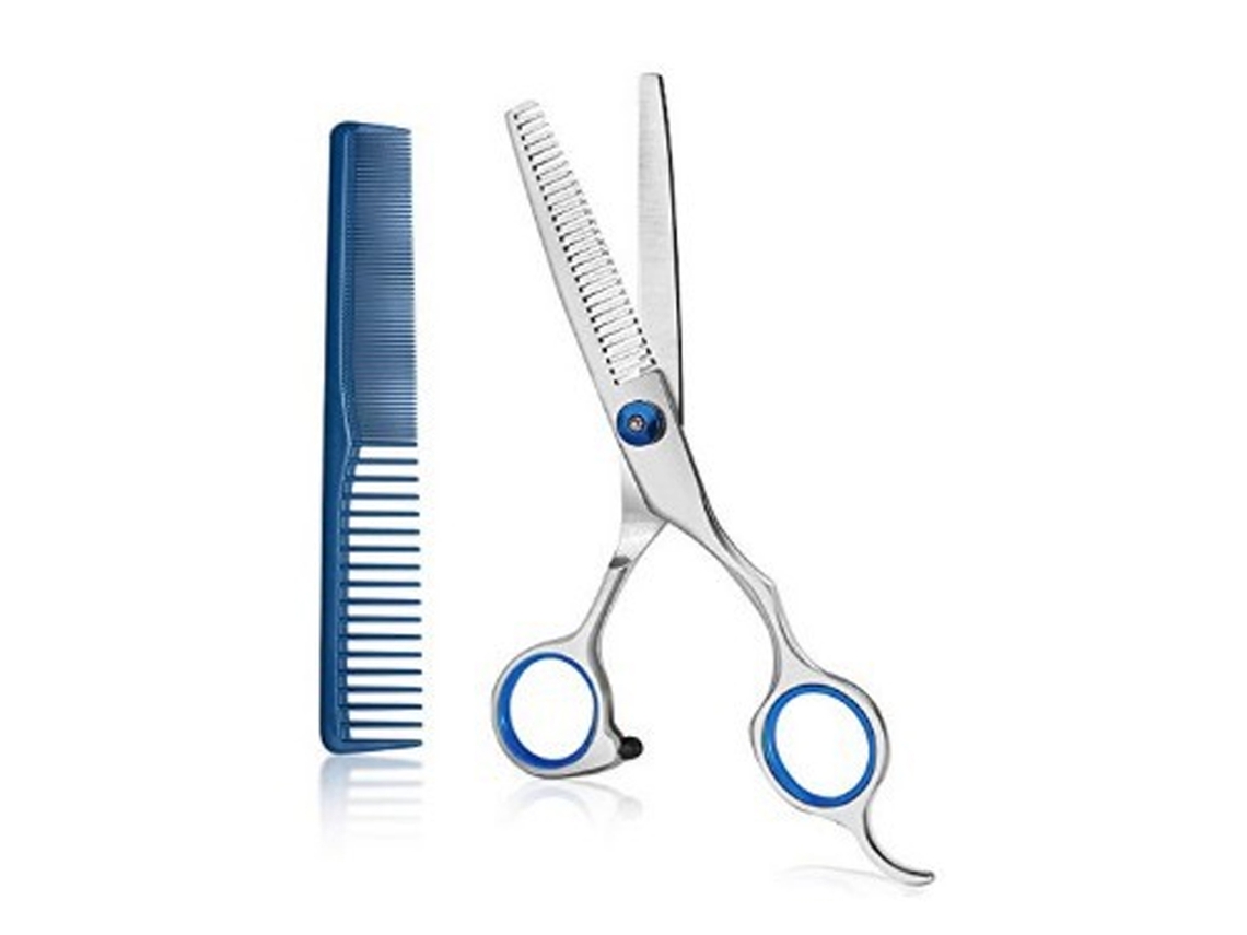 Tesoura para Corte de Cabelo Tesoura de Barbear de 6 Polegadas para Salão de Beleza Profissional Tesoura para Corte de Cabelo