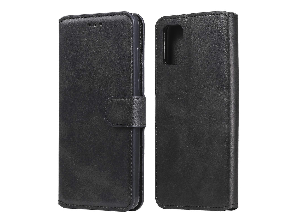 Capa De Couro Com Flip Horizontal Clássica De Textura De Bezerro Pu Tpu Para Samsung Galaxy M31s, Com Suporte, Compartimentos Para Cartões E Carteir