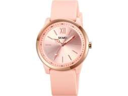Lurelia Relógio Feminino, Movimento De Quartzo, 225 Mm, Silicone, Resistente À Água 50m, Rosa