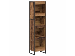 Gabinete de Livros Madeira Antiga 80 X 30 X 155 Cm MAISON EXCLUSIVE