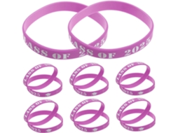 Nuobesty Conjunto De 20-pulseiras Formatura Acessórios Para Formandos E Professores