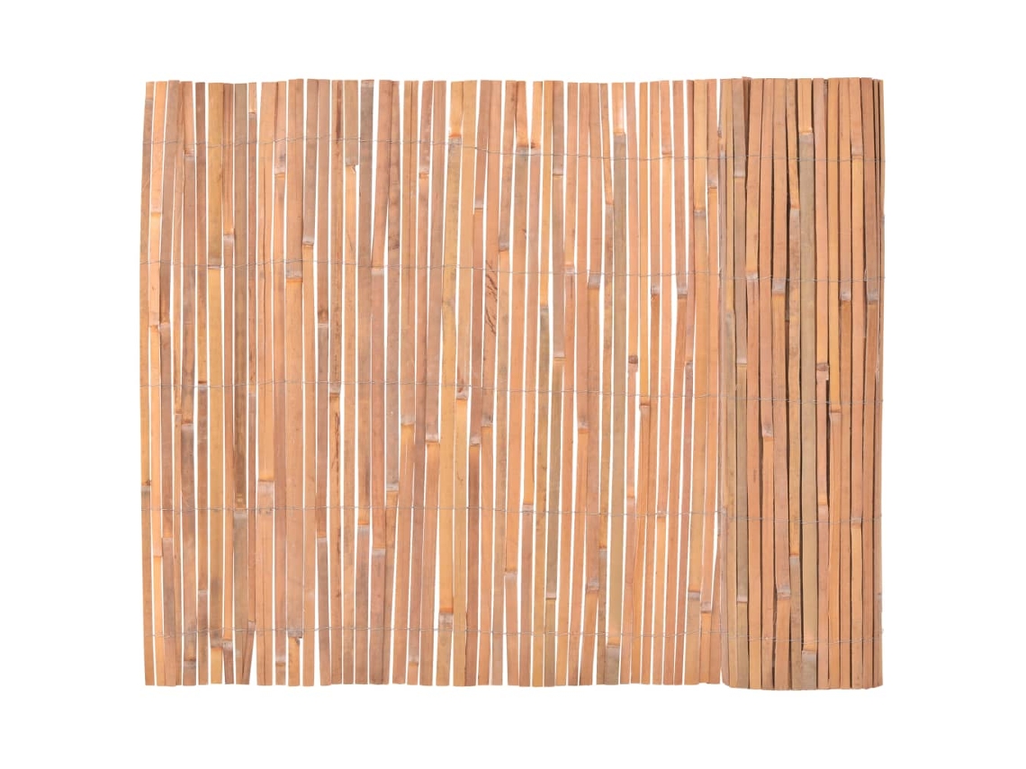 Fence, Fences Vidaxl Marrom Bambu (100 X 600 Cm)